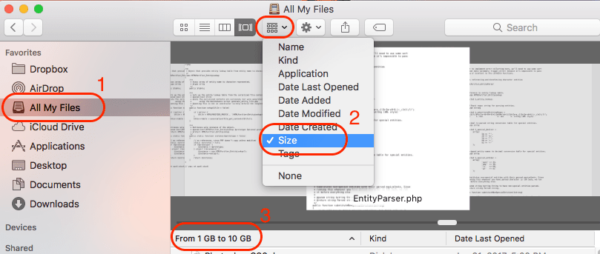 find large files mac01