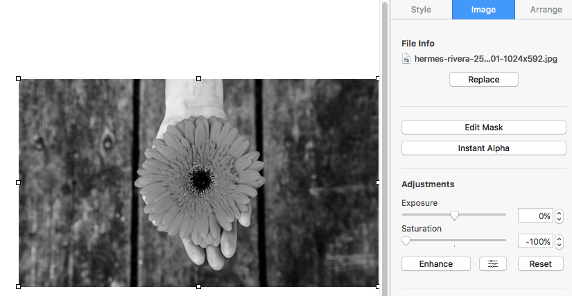 convert image to black and white