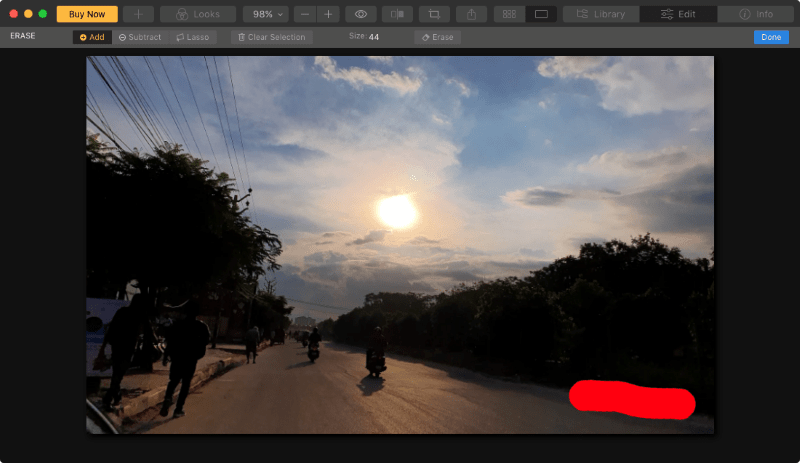 remove watermark after effects
