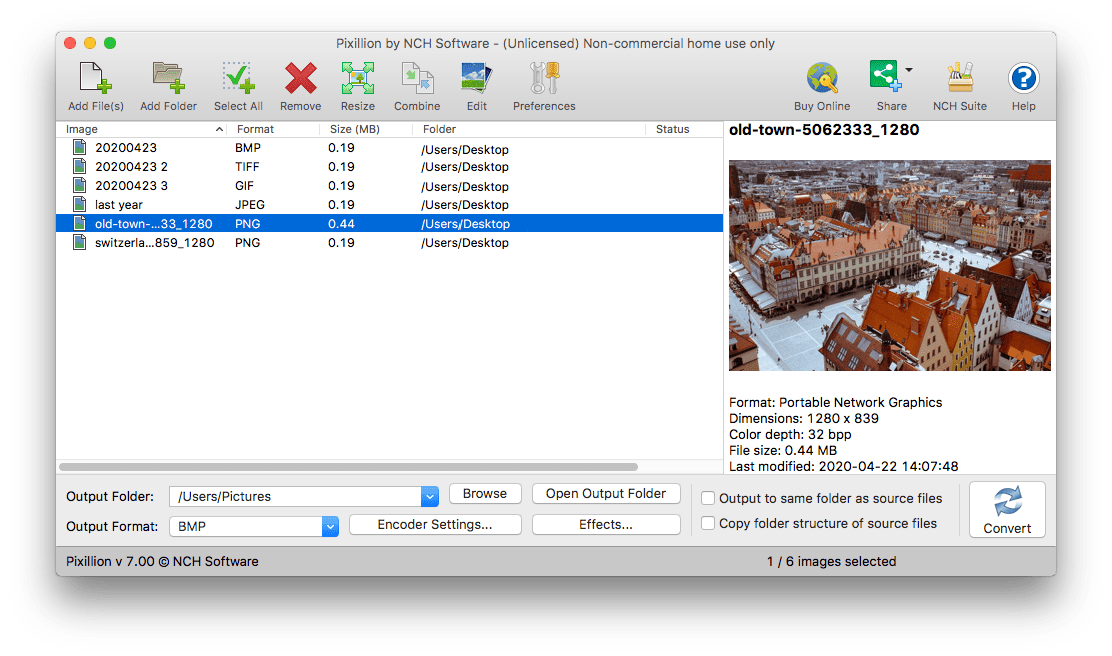 batch image converter pcx to png