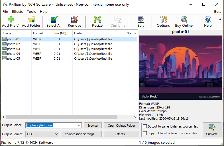bulk images to webp converter