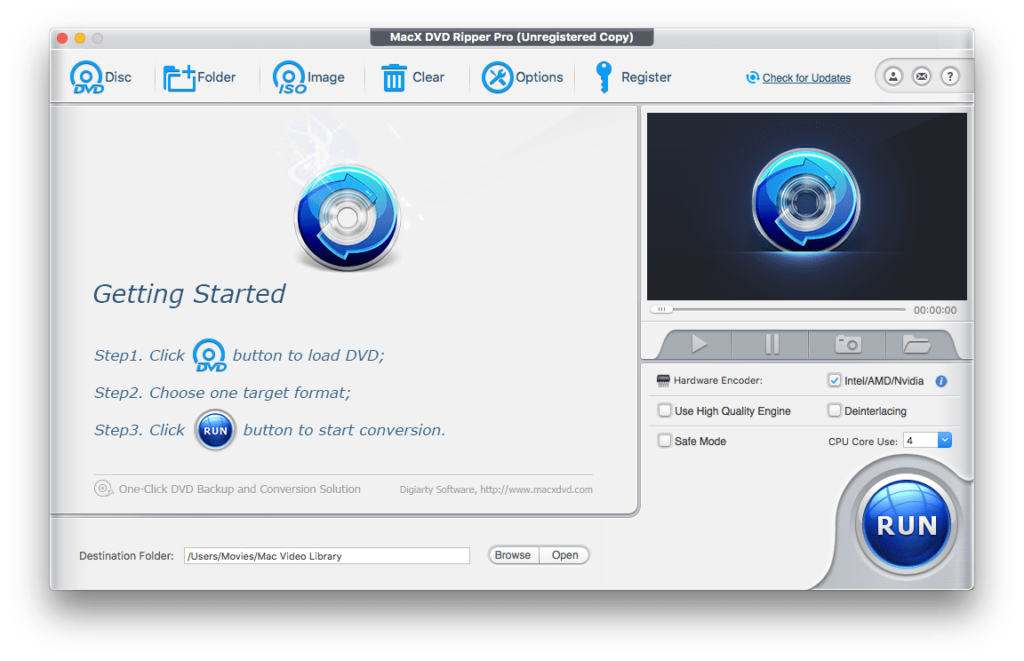 How To Use Macx Dvd Ripper Mac Free Edition