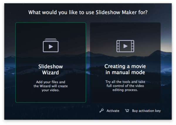 movavi slideshow maker can i write to mp4