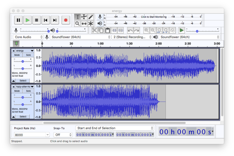 mp3 to ffmpeg audacity