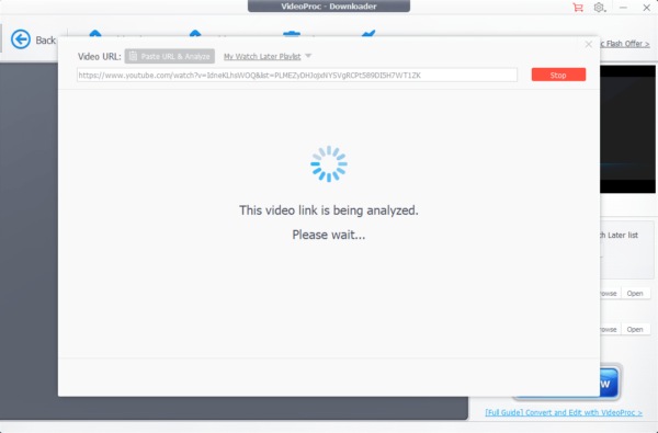 analyze url
