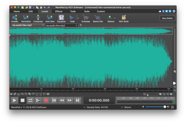 nch wavepad sound editor masters edition
