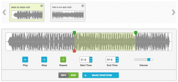 how to make an .m4r file louder