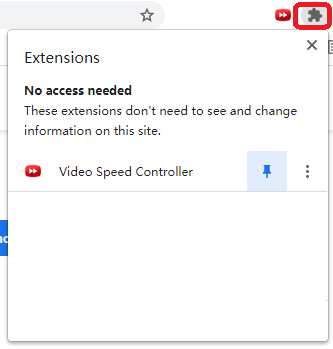 speed up video extension 2