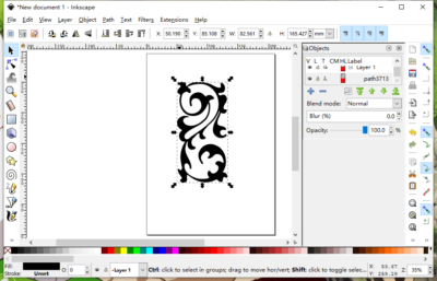 how to convert png to svg inkscape