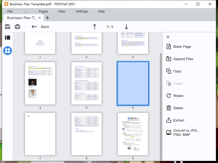 add empty page to pdf online