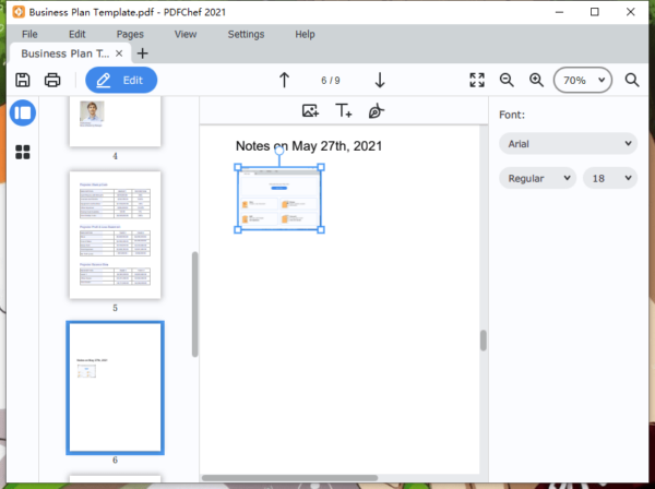 add blank page to pdf movavi 5