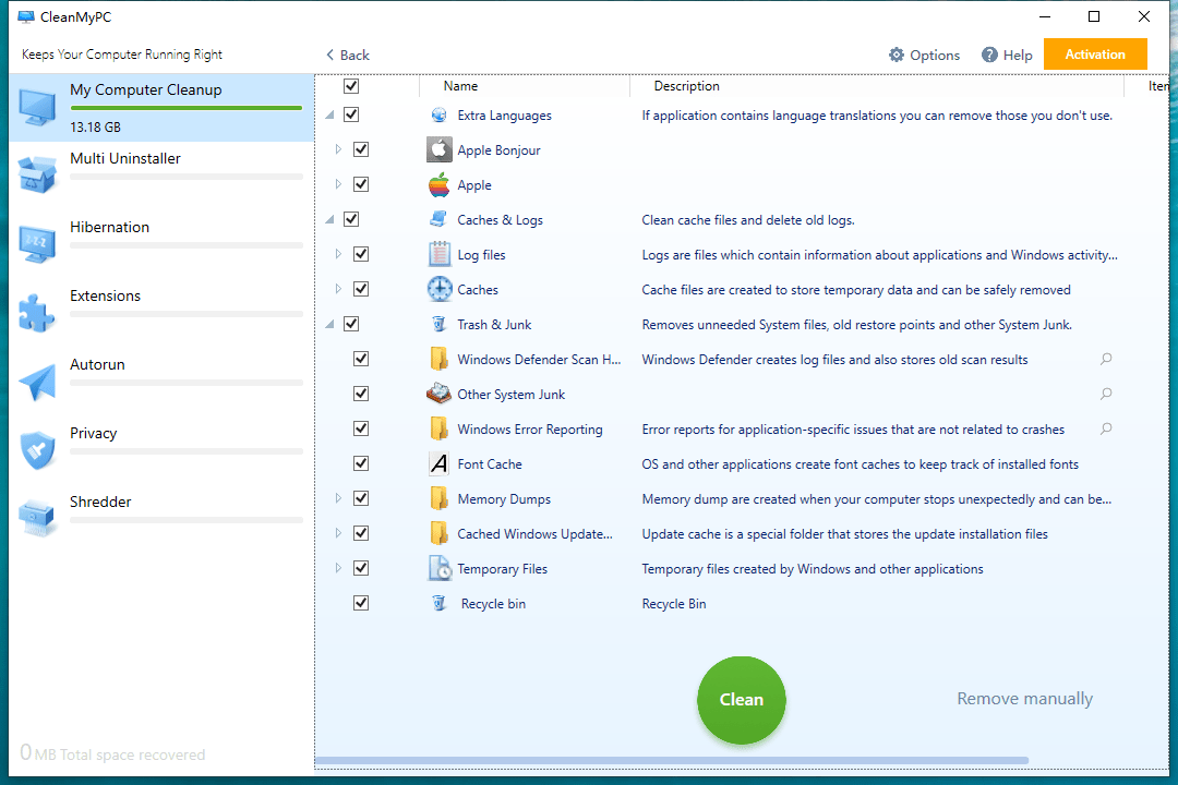 The CleanMyPC Review: Is It Good and CleanMyPC VS CCleaner - itselectable