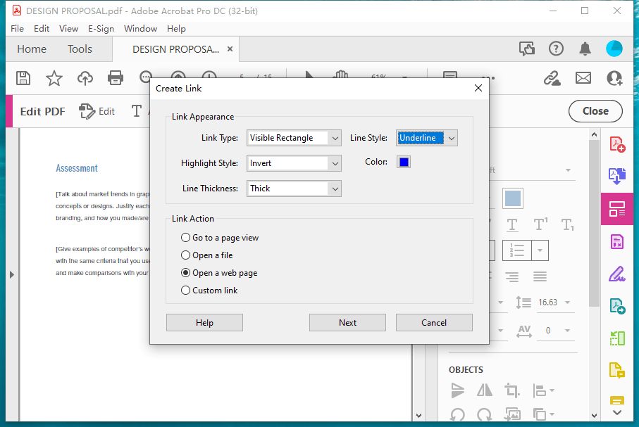 How to edit hyperlinks in a pdf add remove replace itselectable