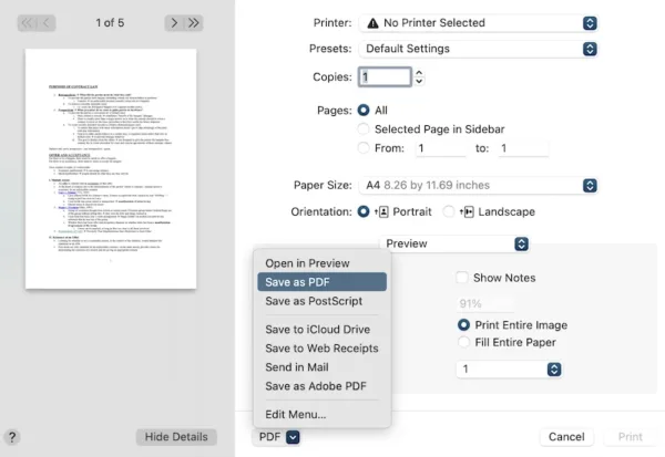 How To Make All PDF Pages Same Size In Combined PDF Itselectable