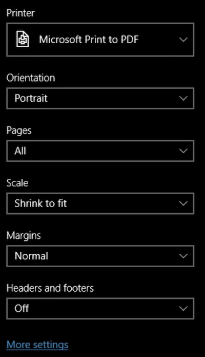 make pages same size edge