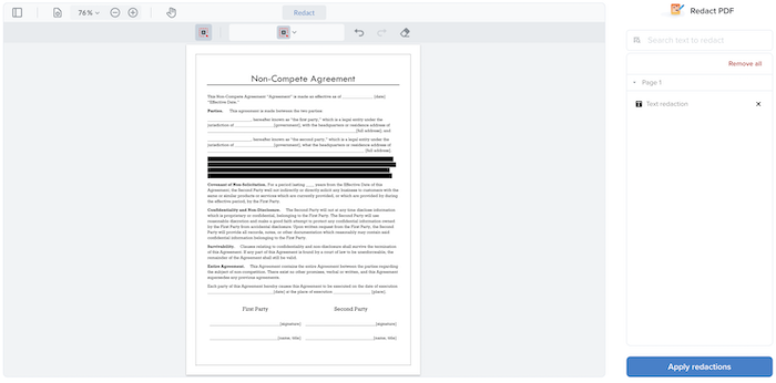 4 Smart Ways to Black Out Texts in PDF, Check The Free Ways First