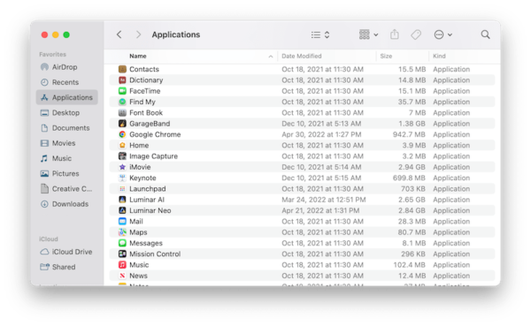 delete apps mac 3