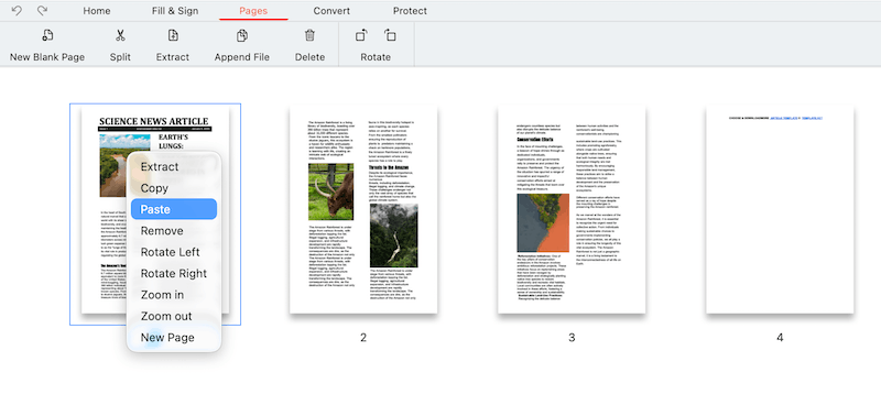 duplicate page pdf free 3