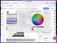 edit font color acrobat 5