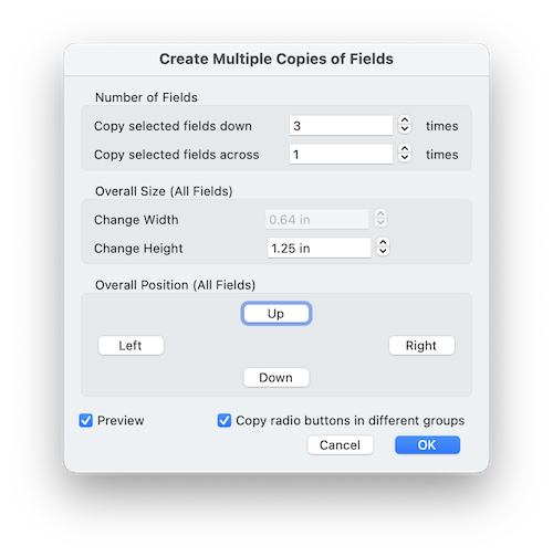 add radio button adobe 3