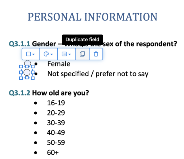 add radio button free 3
