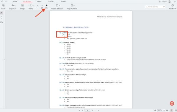 add radio button pdfgear 2