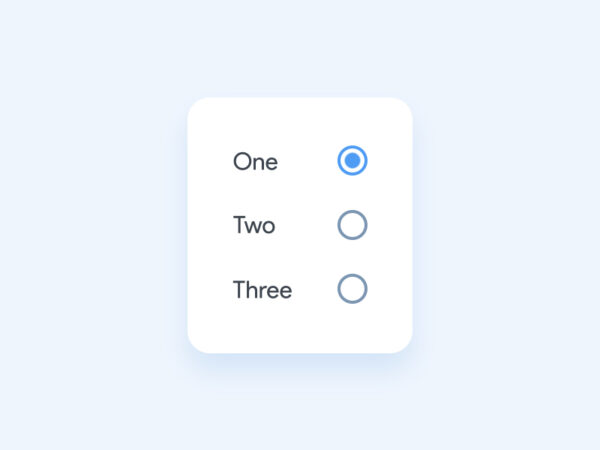 radio buttons