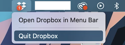remove dropbox from mac 7