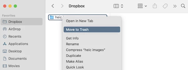 remove dropbox from mac 8