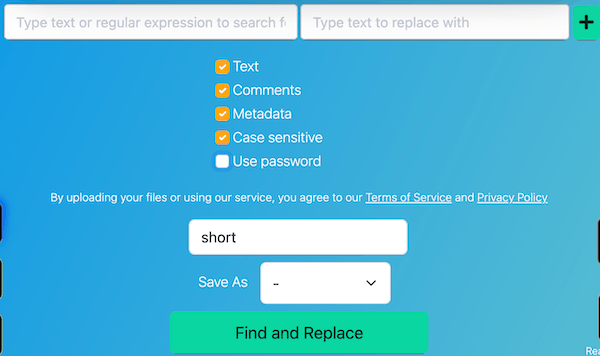 find replace online 2