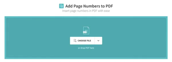 insert page number smallpdf 1