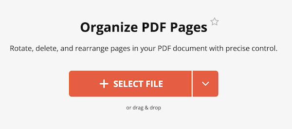 pdfcandy arrange pdf 1