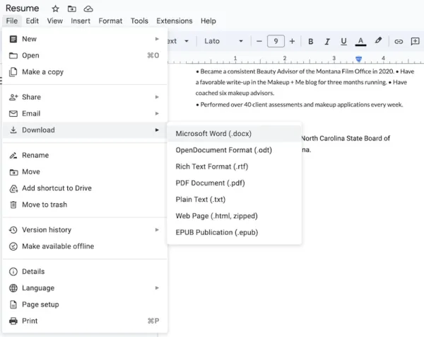 resume edit pdf to word free 2