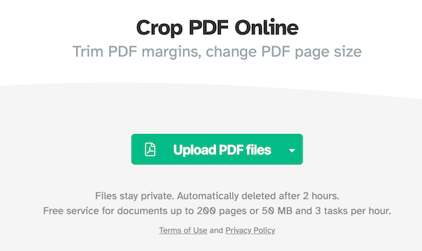 crop pdf mac free 1