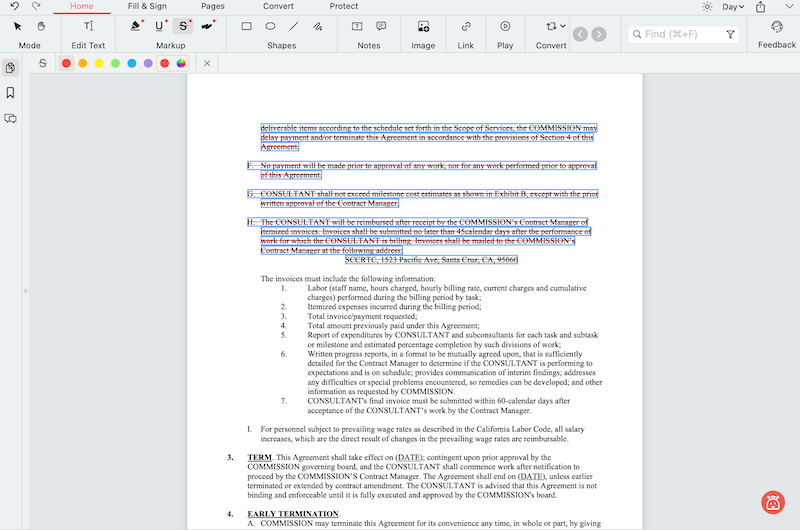 redline pdf free 2