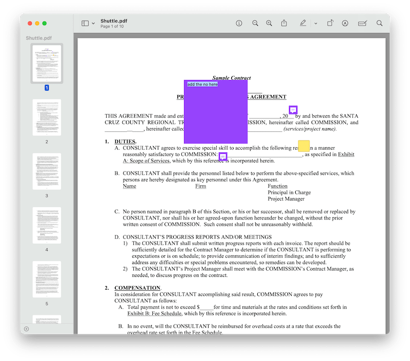 remove pdf comments mac 1