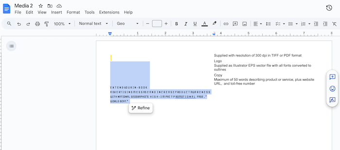 remove text google docs 2