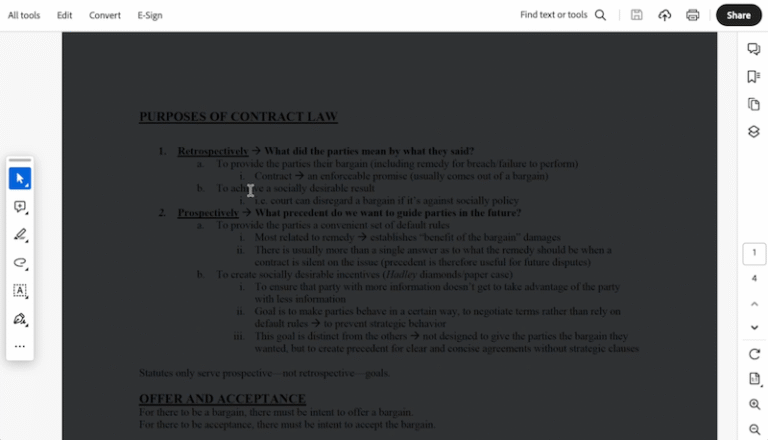 How to Change PDF Background from Black to White [6 Ways] - itselectable