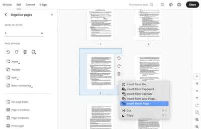 [2026]How to Add Blank Page to PDF without Breaking Format - itselectable