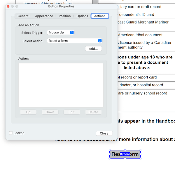 clear pdf form adobe 6